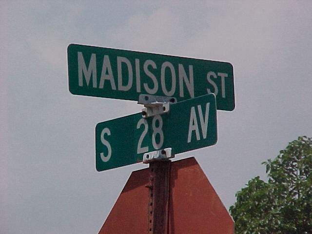 Madison St. and S. 28th Ave.